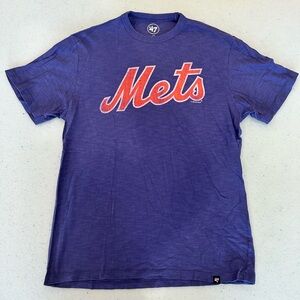 New York Mets T-Shirt - Size Small - 47 Brand